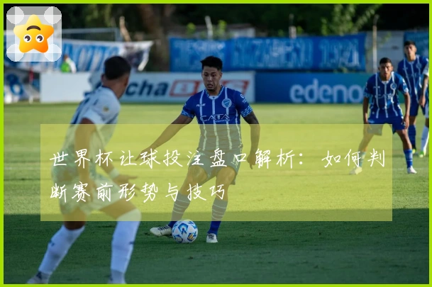 世界杯让球投注盘口解析：如何判断赛前形势与技巧
