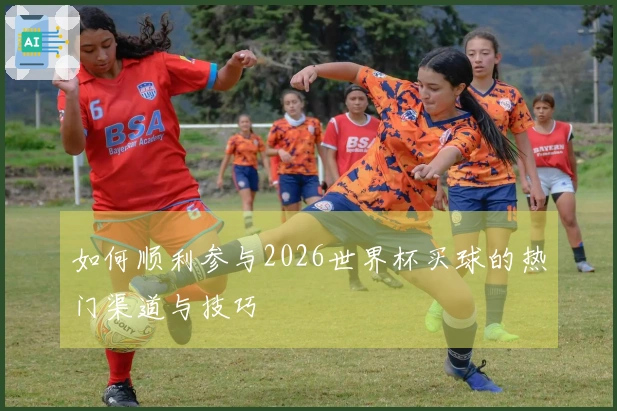 如何顺利参与2026世界杯买球的热门渠道与技巧
